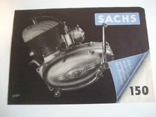 Altes Sachs Werbeblatt, Prospekt Sachs Motor 150