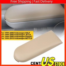 Beige PU Leather Center