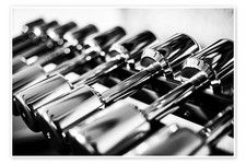 Poster Gewichte in einem