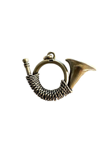 Charivari anhänger jagdhorn - anhänger,