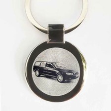 Volvo V70 Kombi Gravur Schlüsselanhänger V70 Fotogravur & deine Textgravur