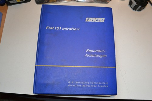 Fiat 131 reparatur - 131, reparatur-anleitungen