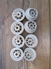 ? 8 Korbrollen Rad Rollen Spülmaschine Unterkorb Bosch Siemens Neff ✅