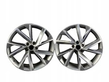 1x Alufelge 19 Zoll 8.0" 5x112 44ET 3V0601025AP Skoda Superb Iii Rim Wheel