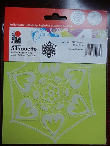 Marabu silhouette schablone - marabu, silhouette-schablone