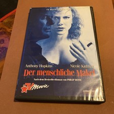 Der menschliche Makel - TV Movie Video DVD 26/07 - Antho. Hopkins, Nicole Kidman