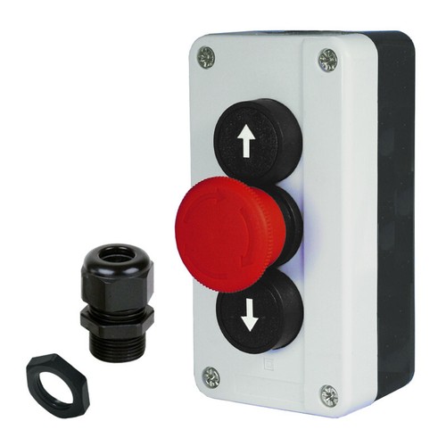 Drucktaster fach auf zu - 3-fach,