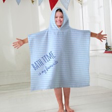 Kinder Kapuzenhandtuch Badzeit Ist Mein Lieblingsblaues Design Kinderbademantel