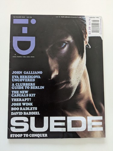 Vintage magazine issue - i-d, no