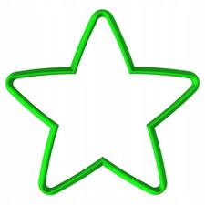 Stern Backform Weihnachten XL