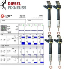 Injektor 4x Injector Einspritzdüse DENSO Ford Transit 2.2 TDCI 6C1Q-9K546-AC