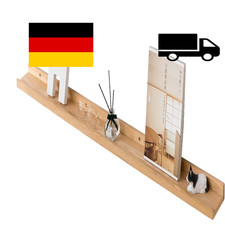 Bilderleiste Holz, 90cm Eiche