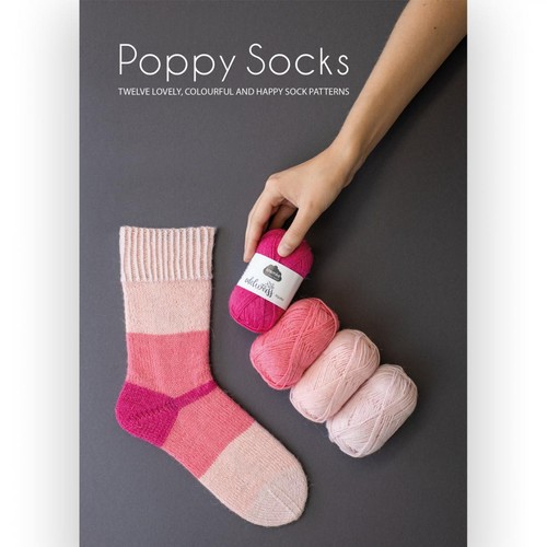 Anleitungsheft poppy socks - anleitungsheft,