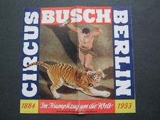 Programm programmheft circus - programm,