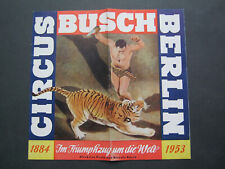 Programm Programmheft Circus