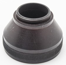 Gegenlichtblende Blende 25,5mm 25,5 mm Schwarz aus Metall trichterform 