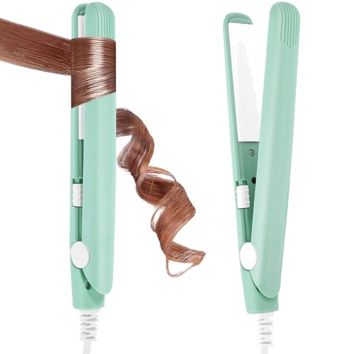 Mini glätteisen 1 - glätteisen, 2-in-1