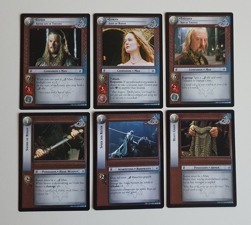 Herr der ringe tcg - 6x,