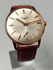 DM. 5589 Vintage Herren Armbanduhr Longines Dezentrale Sekunde