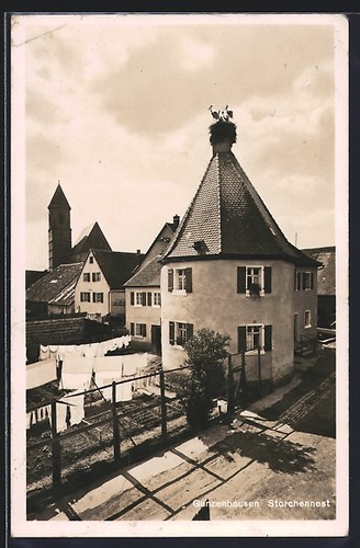 Ansichtskarte gunzenhausen - ansichtskarte,