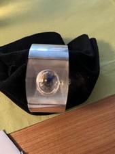 LAPPONIA Spangenuhr Sterlingsilber 925er mit Datumsanzeige