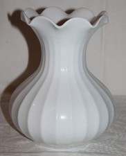 WUNSIEDEL - schöne weiße Porzellan Vase - 23,5cm