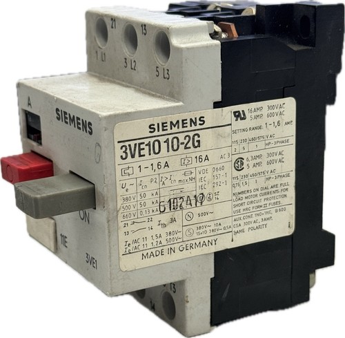 Siemens 3ve1010 - siemens, 3ve1010-2g