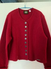 Hammerschmid Trachtenjacke Walkjacke in rot, Gr. 46, ungetragen 