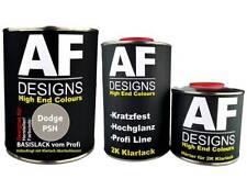 FÜR Dodge PSN Silver Grey Metallic 2,5L Autolack Set Klarlack Härter