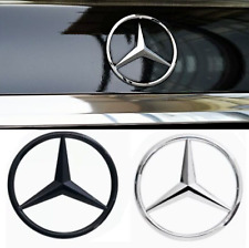 Für Mercedes-Benz 90mm Kofferraum Emblem Stern Logo Hinten Heckklappe Aufkleber