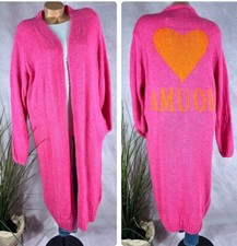 Lange Strick Jacke Mantel