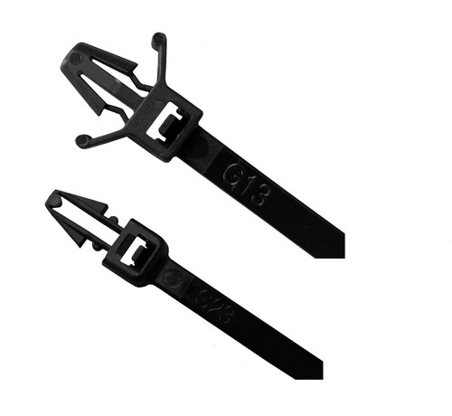 100 kabelbinder mit - st.,
