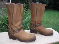 BUFFALO Cowboystiefel, Bikerboots, Westernstiefel, Gr. 42, Echtleder !!!