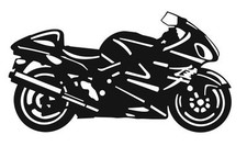 Suzuki hayabusa aufkleber - suzuki,