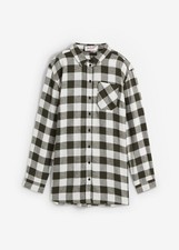 Flanell-Longbluse Gr. 36