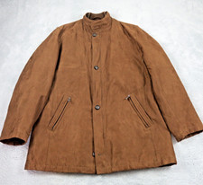 Bugatti Mantel Herren Gr. XL Braun Trenchcoat Lange Winterjacke Freizeit Coat