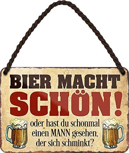 Blechschilder bier lustiger - blechschilder,