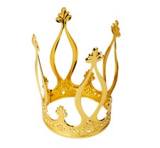 Krone Gold elegant Metallkrone