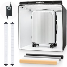 Fotostudio Set 80 x 80 x 80cm CRI 95+ LED-Fotobox Lichtbox Lichtwürfel