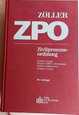 Zivilprozessordnung ZPO,, Zöller, 30. Auflage