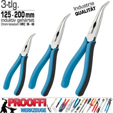 3 x Profi Kraft Spitzzange