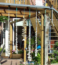 Hühnergötter Lochsteine Glückssteine Steinkette Deko Haus Garten