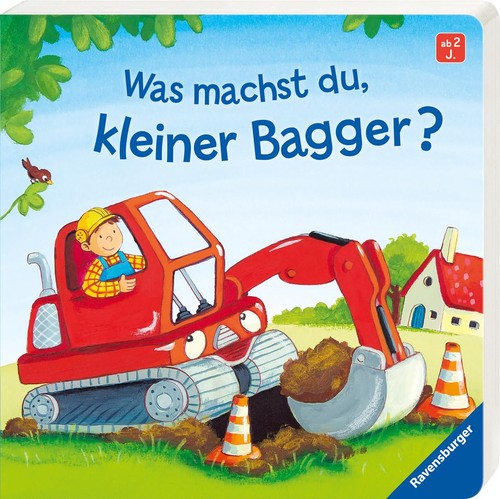 Kinderbuch was machst du - machst,