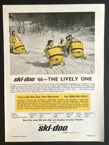 1967 canada skidoo - 1967,