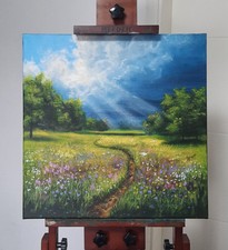 Landschaft Wiese Blumen