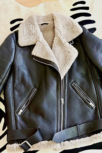 Piloten lammfell flieger jacke - piloten,