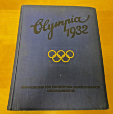 Buch: Reemtsma Zigaretten Sammel Bilder Album Olympia 1932 Los Angeles Olympiade