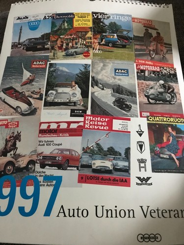Audi kalender 1997 - audi,