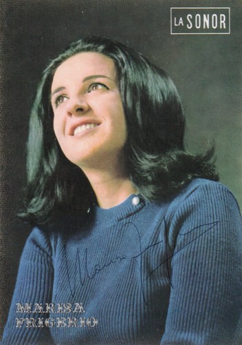 Autogramm marisa frigerio - marisa,