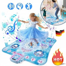 Kinder Tanzmatte mit Bluetooth Musik Tanzpad mit 8 LED Lichtpfeile Spielzeug